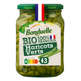 Image de Haricots verts bio BONDUELLE - Bocal