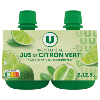 Image de U
Jus de citron vert 2x12