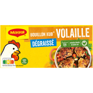 Maggi Bouillon Volaille Dégraissé Maggi, X12 Soit 120g