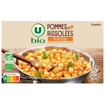 Image de U BIO
Pommes rissolées préfrites