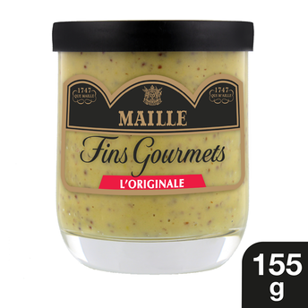 Image de Moutarde "Fins Gourmets" MAILLE, verrine de