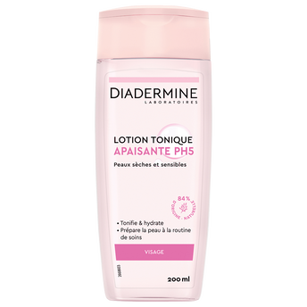 Image de Lotion tonique apaisante DIADERMINE, flacon de
