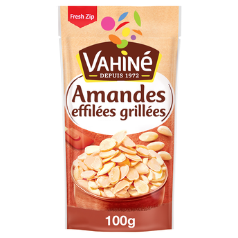 Image de Amandes effilées grillées VAHINE, sachet de
