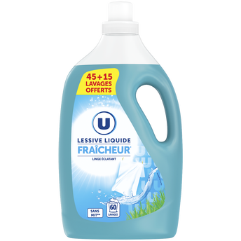 Image de U
Lessive liquide diluée fraîcheur, 45