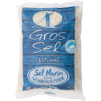 Image de Gros sel de Noirmoutier SEL MARIN DE L'ILE DE NOIRMOUTIER, sachet de