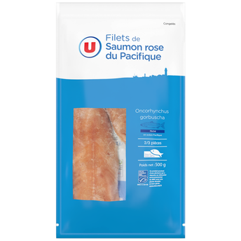 Image de U
Filets de saumon rose sauvage du Pacifique