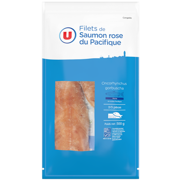 Laboratoires Vitarmonyl Filets De Saumon Rose Sauvage Du Pacifique U, 500g
