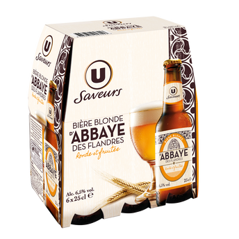 Image de U SAVEURS
Bière blonde d'Abbaye Höellingem  6,5°