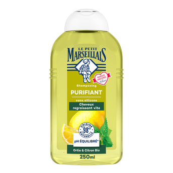 Image de Shampooing purifiant ortie&citron LE PETIT MARSEILLAIS