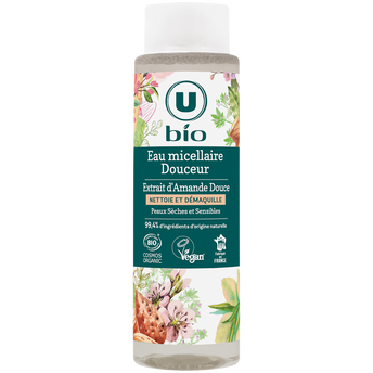 Image de U BIO
Eau micellaire douceur amande douce