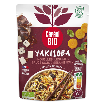 Image de Nouilles Yakisoba Légumes Sésame repas express CEREAL BIO