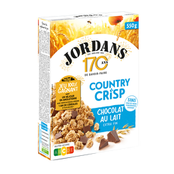 Cereales Country Crisp Au Chocolat Au Lait Jordans 550g Super U Hyper U U Express Www Coursesu Com Cereales Country Crisp Au Chocolat Au Lait Jordans 550g Super U Hyper U U Express Www Coursesu Com