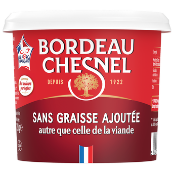Image de Rillette pur porc sans graisse BORDEAU CHESNEL, pot de