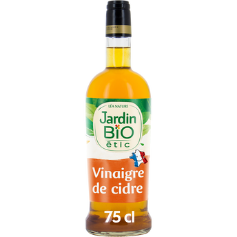 Image de Vinaigre cidre bio Or France JARDIN BIO Bouteille