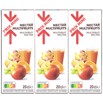 Image de Nectar multifruits PRIX MINI