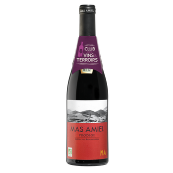 Image de Vin Rouge CVT Côtes Du Roussillon AOP rouge Mas Amiel Prodige biodynamie