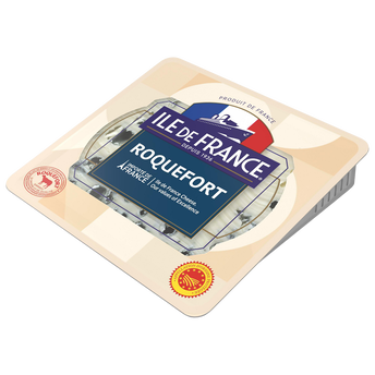 Image de Roquefort tranches lait cru 32%mg ILE DE FRANCE
