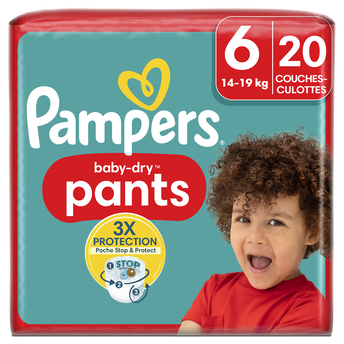 Image de Pampers Baby Dry Pants Couches Culottes CP T6