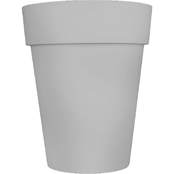 Eda Vase Toscane Mi Haut Eda En Polypropylène 50l - Gris Béton