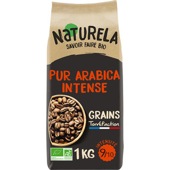 Image de Café en grains Bio NATURELA PUR ARABICA INTENSE N°9