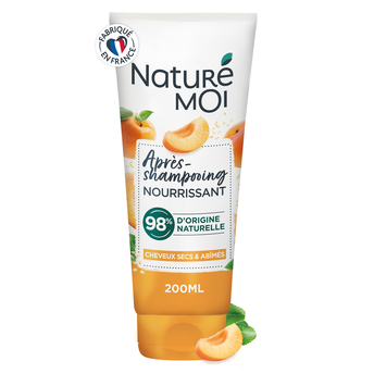 Image de Après-shampooing nourrissant cheveux secs NATURE MOI, flacon de