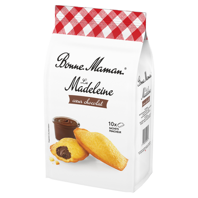 Madeleines cœur chocolat BONNE MAMAN : le paquet de 300g à Prix Carrefour