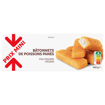 Image de Batonnets de poisson panées PRIX MINI