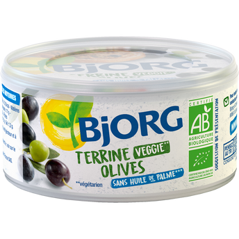 Image de Terrine végétale olives Bio BJORG
