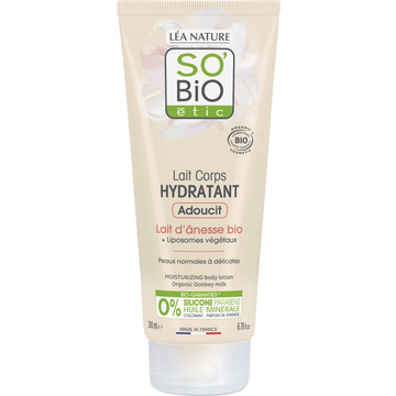 SO'BiO étic Lait Corps Hydratant Au Lait D'annesse Bio, So Bio 200ml