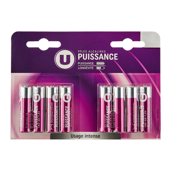 Image de U
Piles Puissance LR6/AA 8