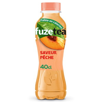 Image de Boisson au thé FUZETEA Pêche intense - Bouteille