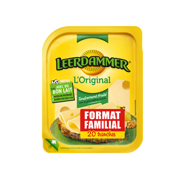 Leerdammer Fromage Leerdammer Tranches X20 450g