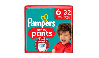Image de Couches baby-dry taille 6 14kg-19kg PAMPERS