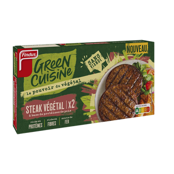 Findus Steak Végétal Pois Findus 200g