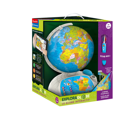 CLEMENTONI - Exploraglobe : le globe interactif - Dès 7 ans - Super U,  Hyper U, U Express 