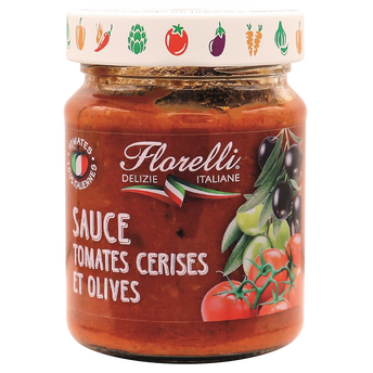 Image de Sauce tomates cerise & olives FLORELLI