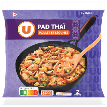 Image de U
Poêlée pad thai au poulet et nouilles de riz U