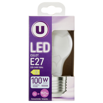 Image de U
Ampoule Led ronde 100w E27 opaque