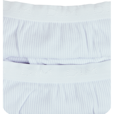 Lot de 2 slips femme midi coton cotele pur coton DIM Super U Hyper U U Express www ursesu