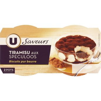 Image de U SAVEURS
Tiramisu aux spéculoos