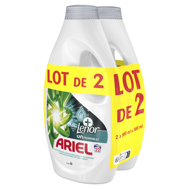 Lessive liquide détergent unstoppables, Ariel (2,2 L)  La Belle Vie :  Courses en Ligne - Livraison à Domicile
