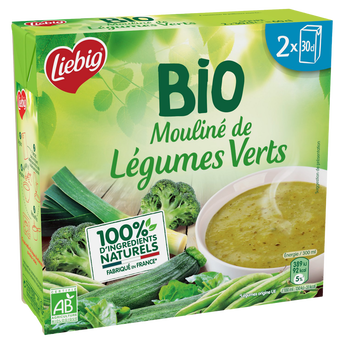 Image de Soupe moulinée légumes verts bio LIEBIG