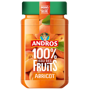 Image de Confiture extra d'abricot, 100% issu de fruit ANDROS