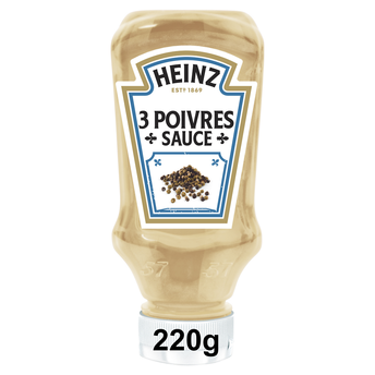 Image de Sauce 3 poivres HEINZ
