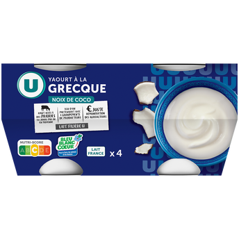 Image de U
Yaourt à la grecque noix de coco