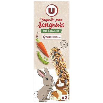 Image de U
Sticky légumes pour rongeur  x2