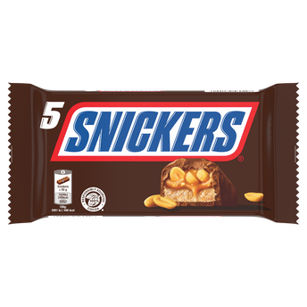 Image de Barres chocolat cacahuètes SNICKERS - x5