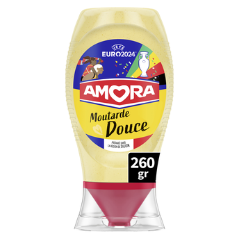 Image de Moutarde douce AMORA, flacon souple de