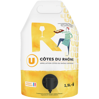 Image de U
Vin blanc Côtes du Rhône AOP