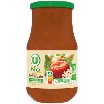 Image de U BIO
Sauce provencale au légumes